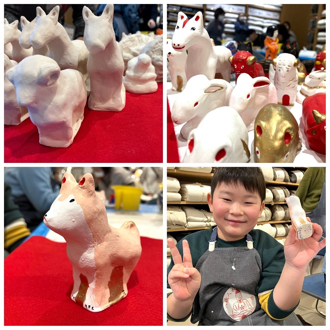 【イオンモール秋田】八橋人形絵付け体験|イベントレポート～2日目～