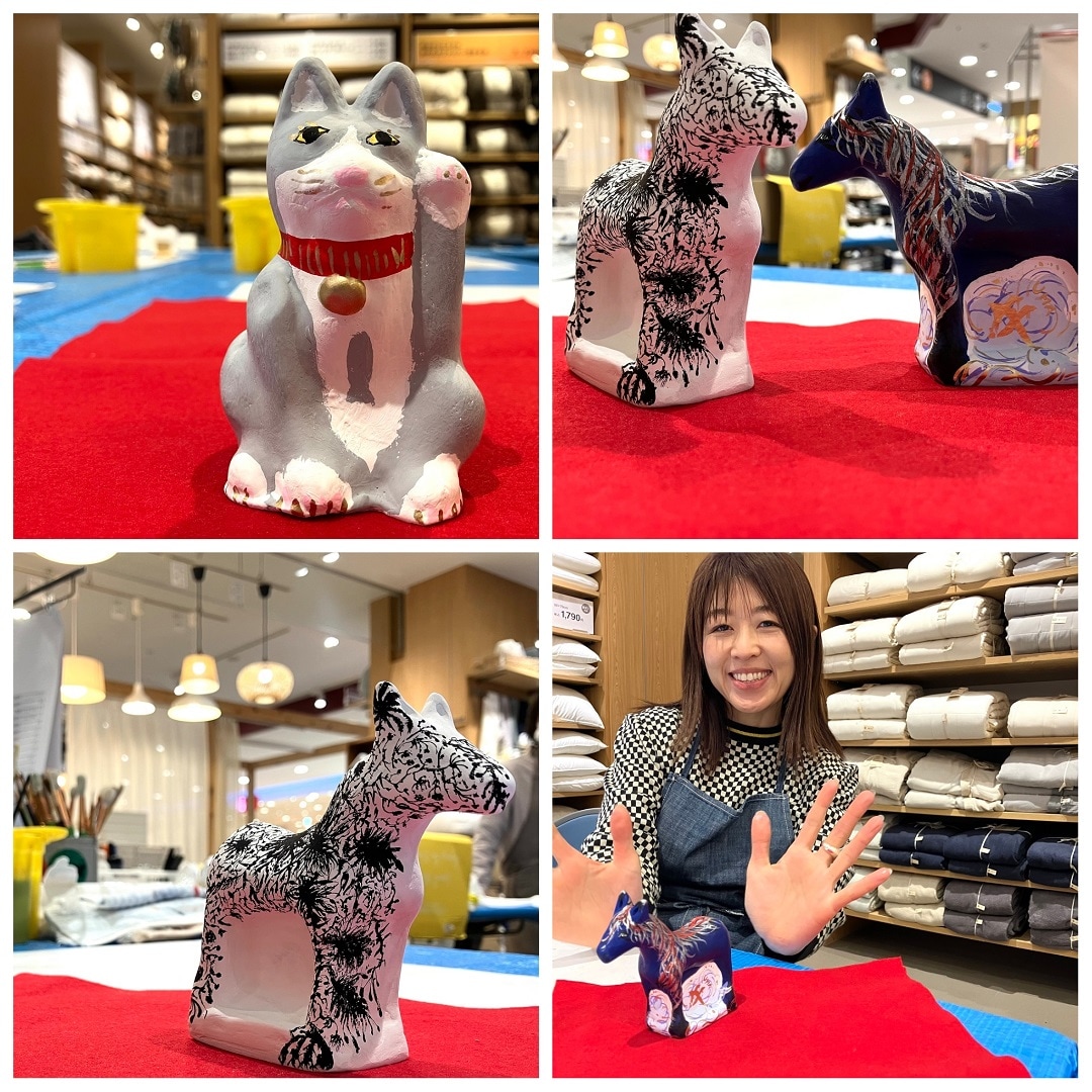 【イオンモール秋田】八橋人形絵付け体験|イベントレポート～2日目～