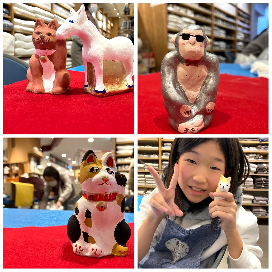 【イオンモール秋田】八橋人形絵付け体験|イベントレポート～2日目～