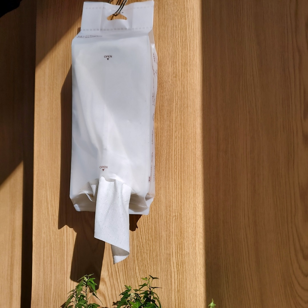 【イオンモール秋田】新登場　生成コットンフェイスタオル