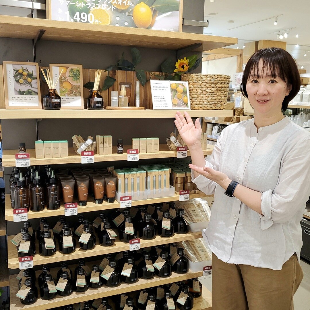 【イオンモール秋田】爽やかな夏の香りでリフレッシュ