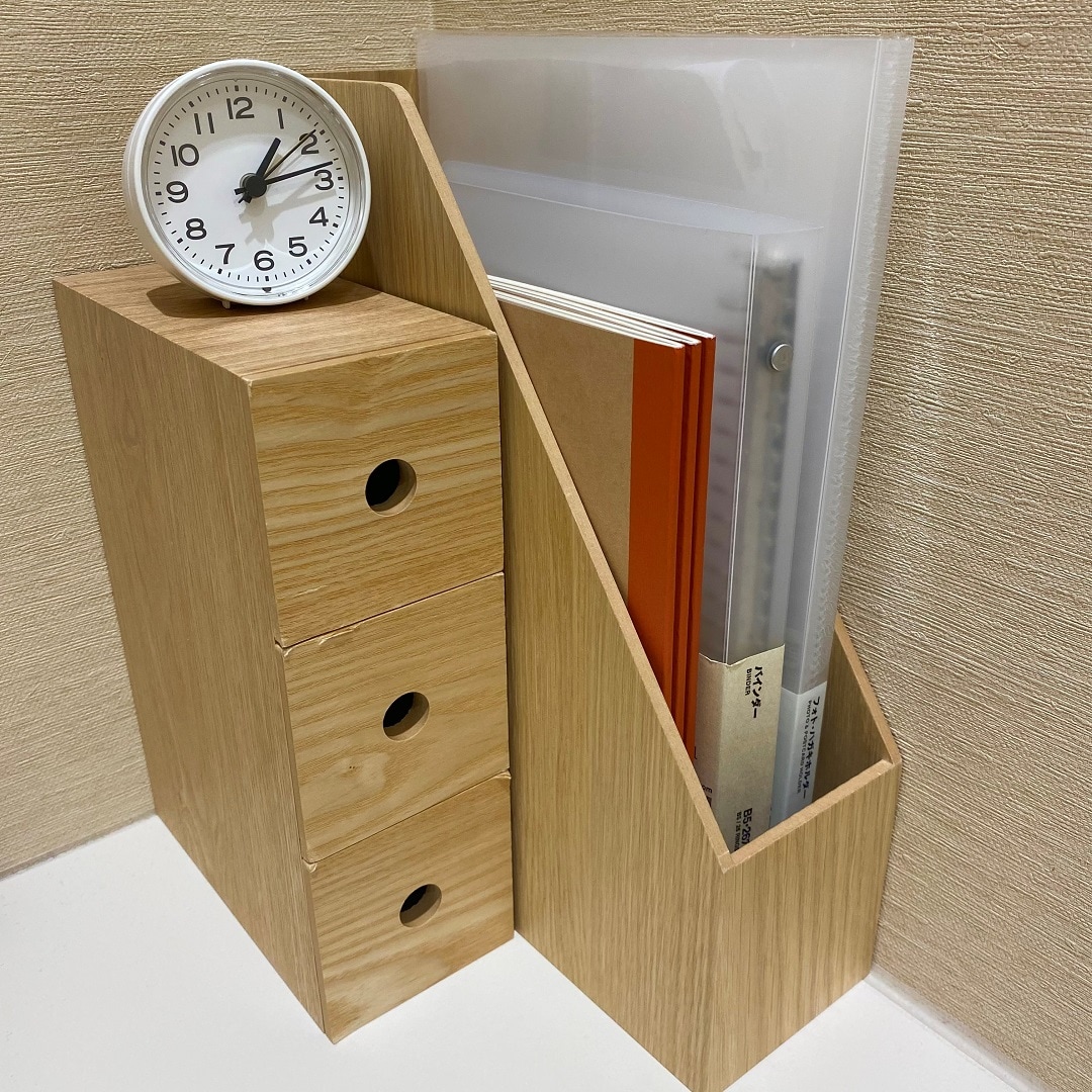 木製小物収納の写真