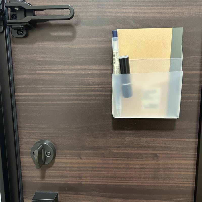 二段ポケットの収納