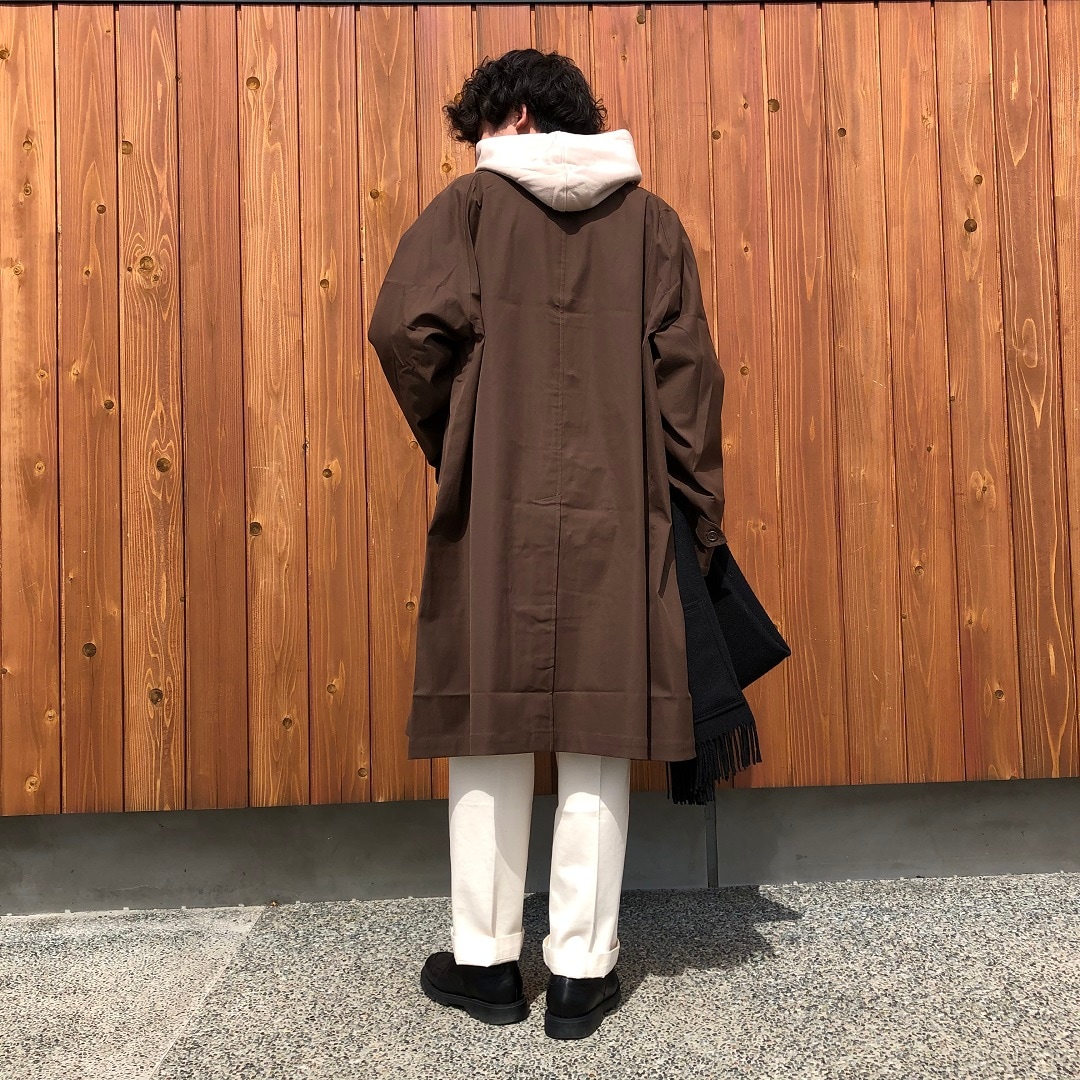 紳士ステンカラーコート③