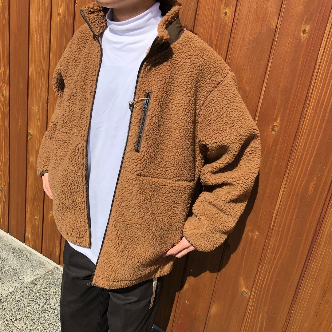 紳士ボアジャケット③