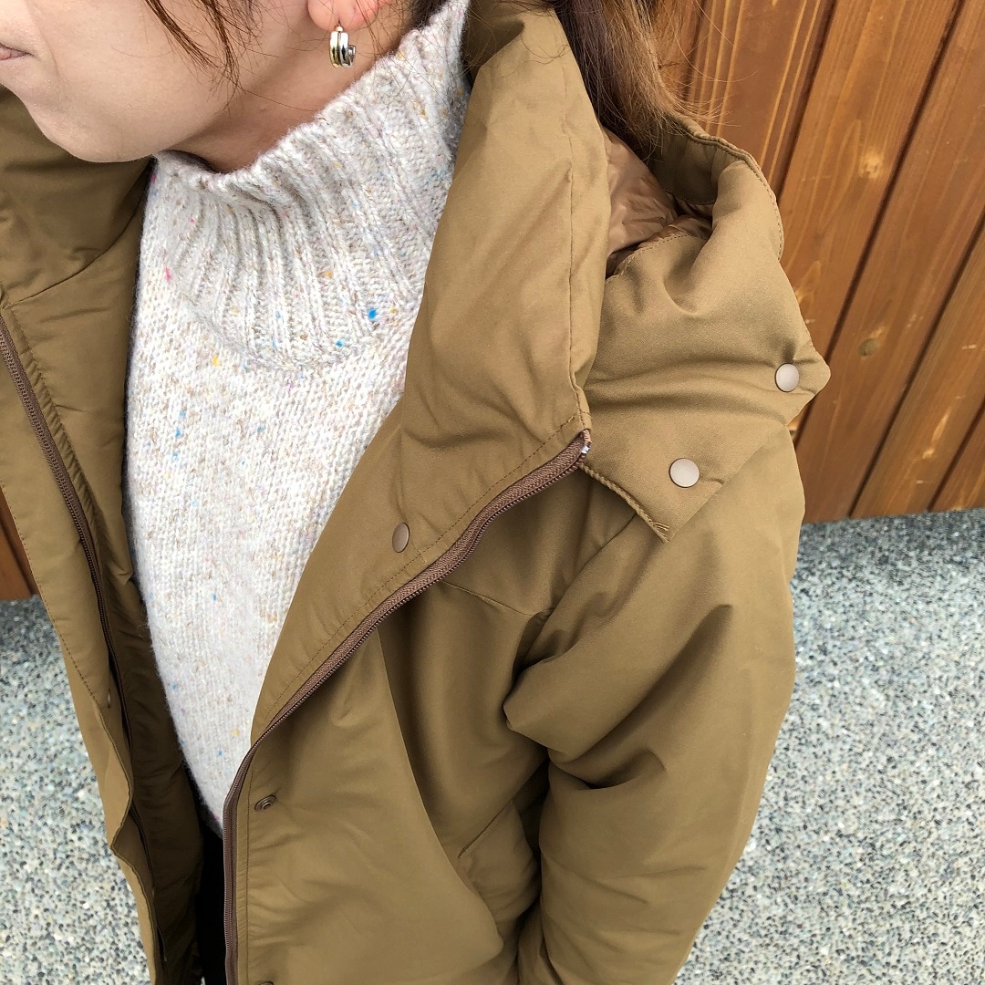 婦人ダウンコート③