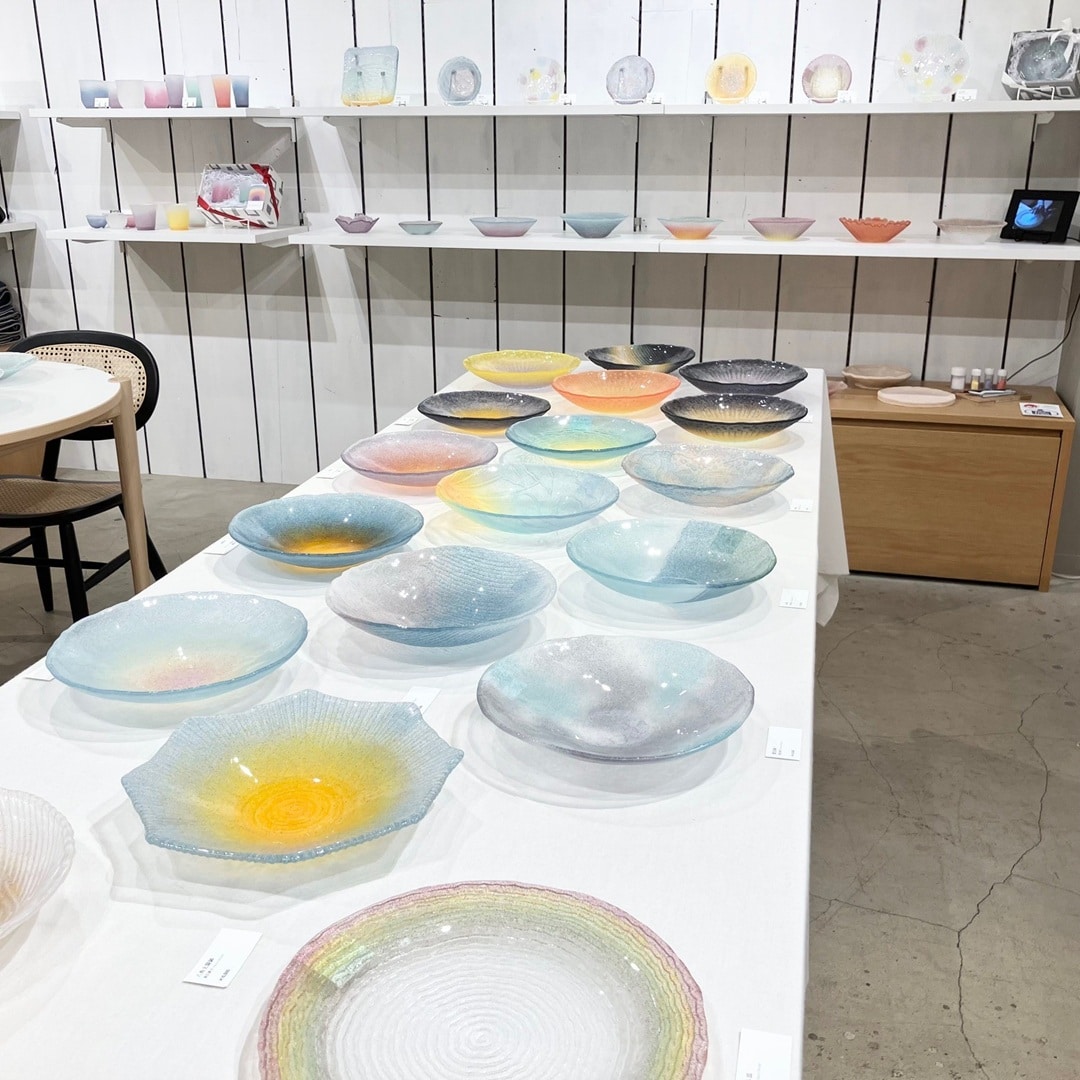 【IDÉE 日本橋店】奥田康夫 ガラスの器展　開催中_8M0B1j