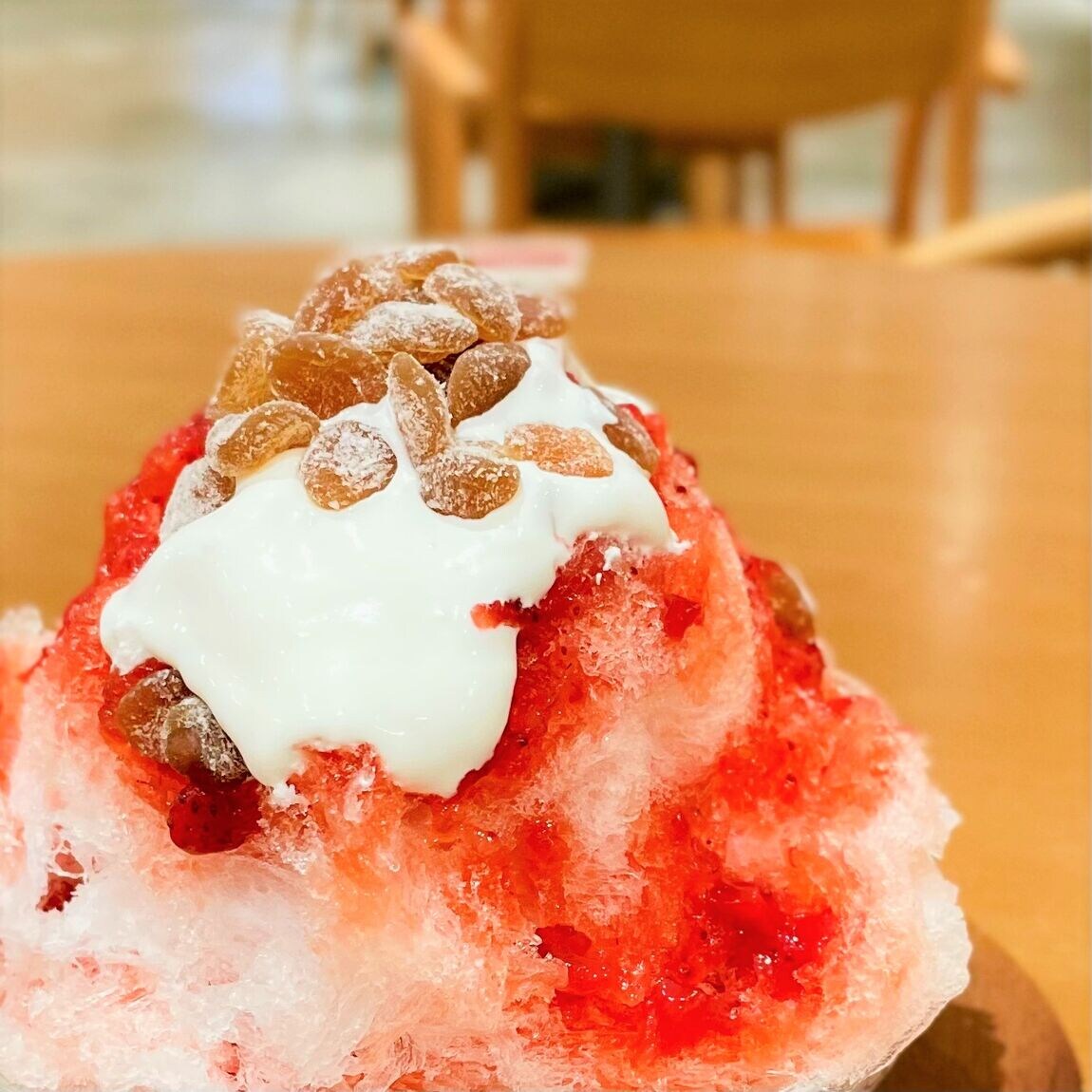 【Café＆MealMUJI近鉄四日市】夏の定番！いちごのかき氷