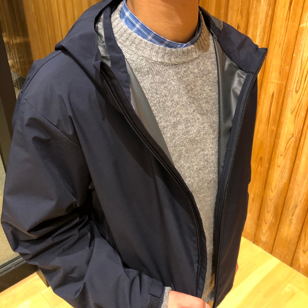 紳士撥水フード③