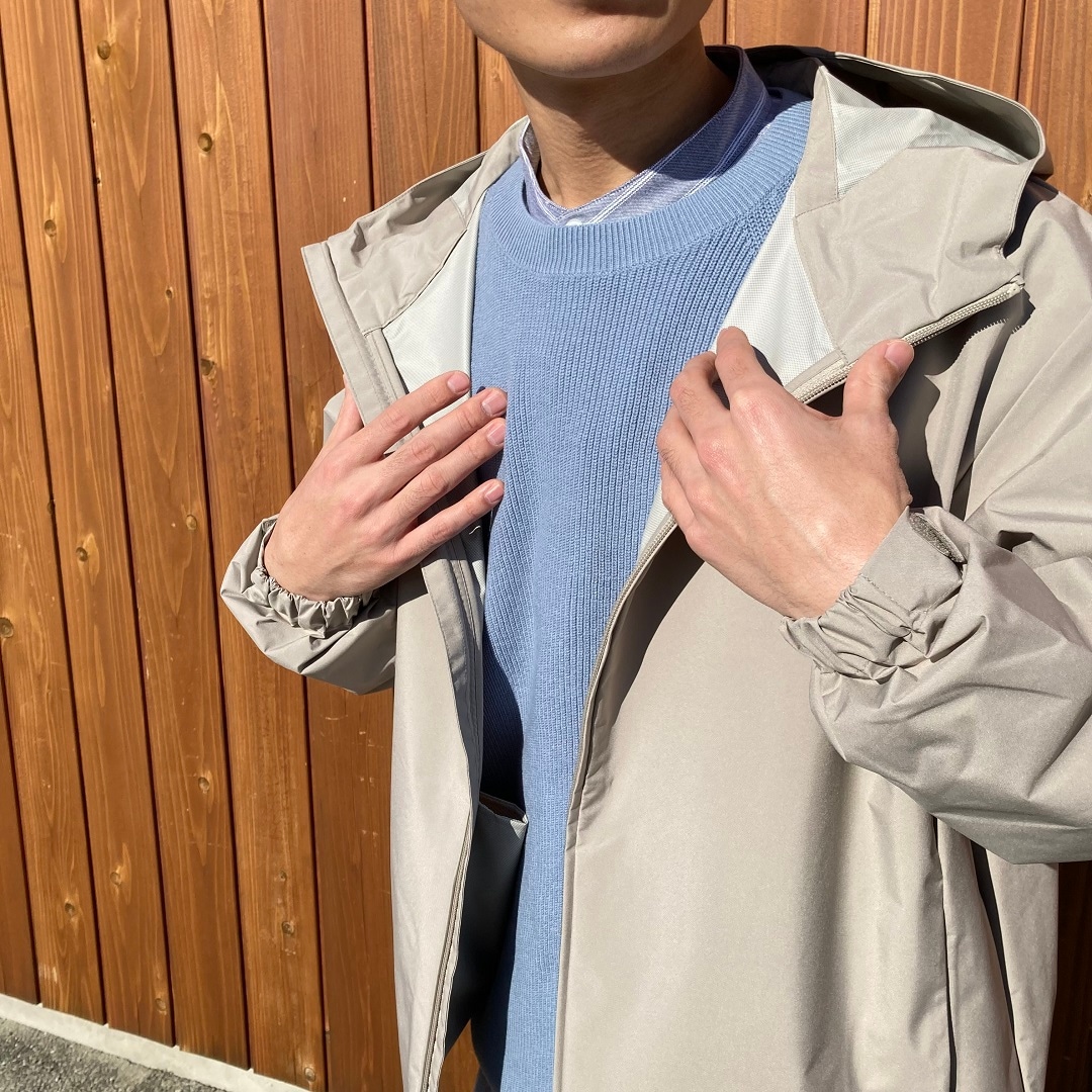 紳士畦編みニット④