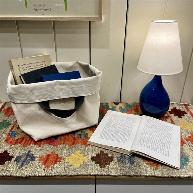 【IDÉE渋谷店】イデーオリジナル帆布収納「Canvas Basket Series」発売_TGEQ86