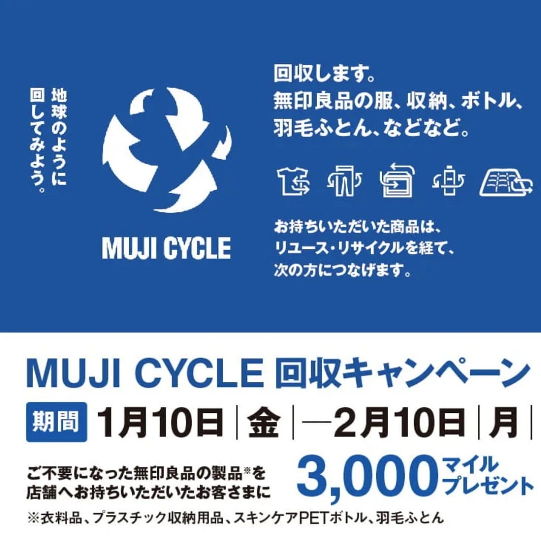 【MUJI CYCLE】250110