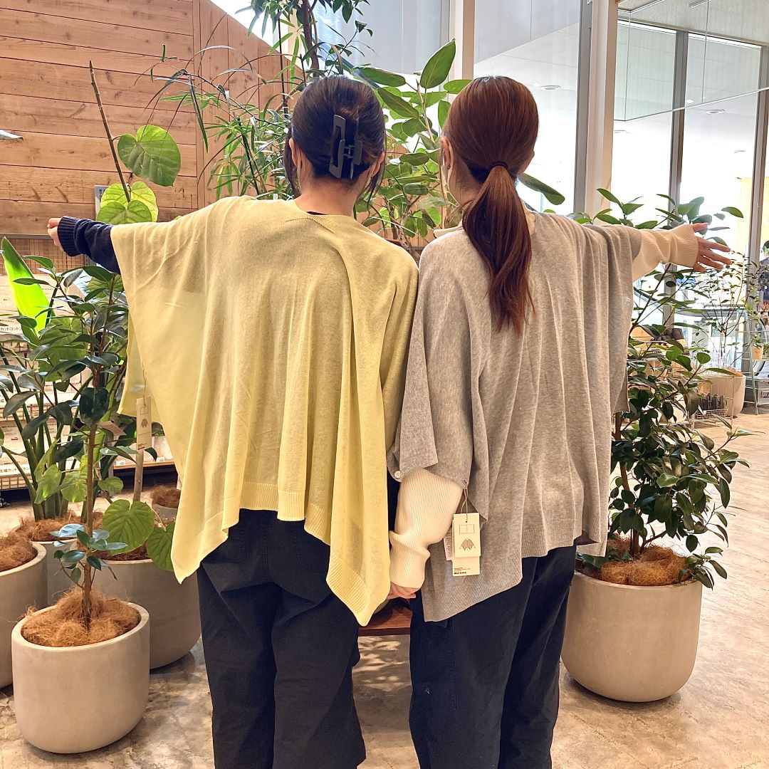 UVカットボレロ着用画像(背面)