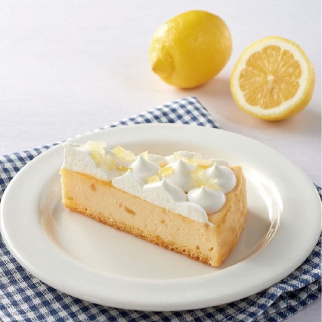 【Café&Meal MUJI京都山科】季節限定「レモンのチーズケーキ」