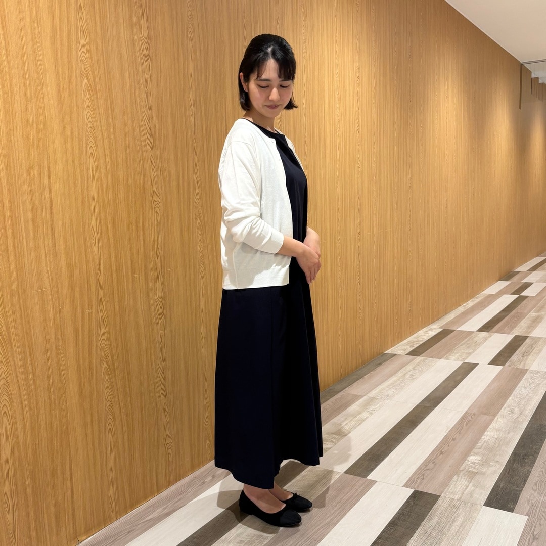 スリーブレスワンピース