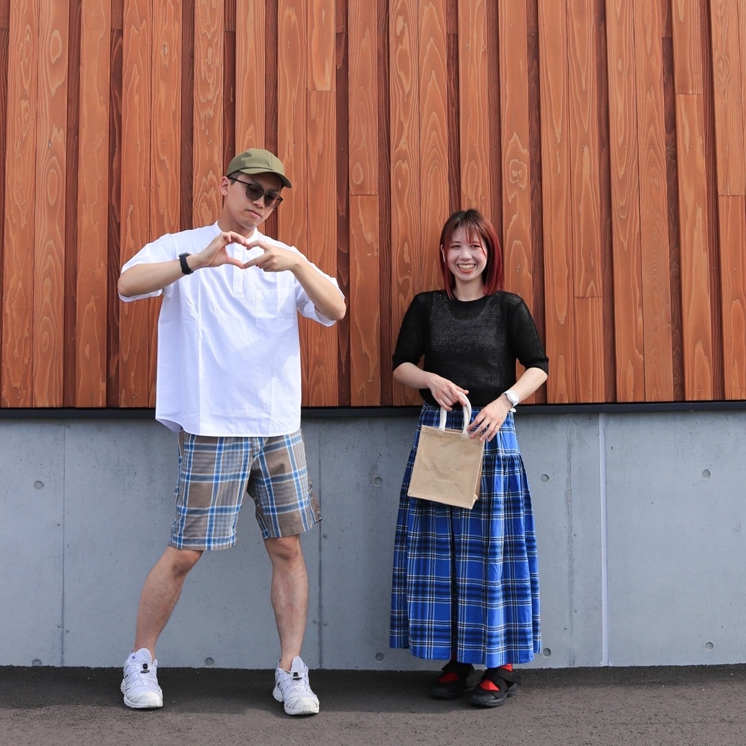 マドラスチェックのお洋服の紹介２
