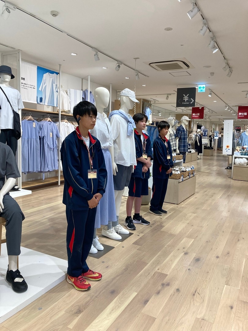高井戸中学校・職場体験③