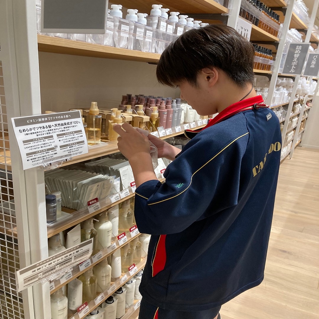 高井戸中学校・職場体験⑧