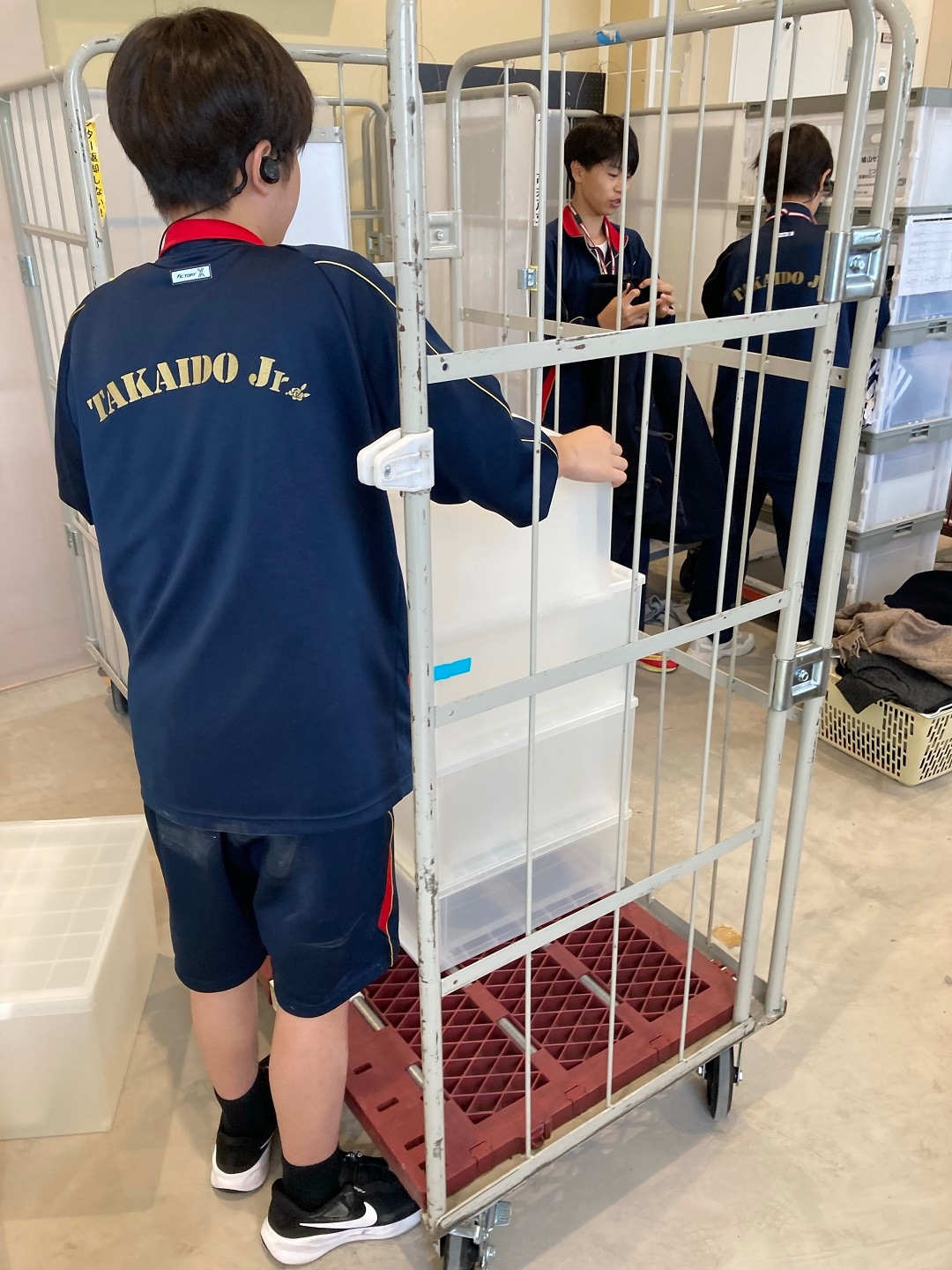 高井戸中学校・職場体験⑩