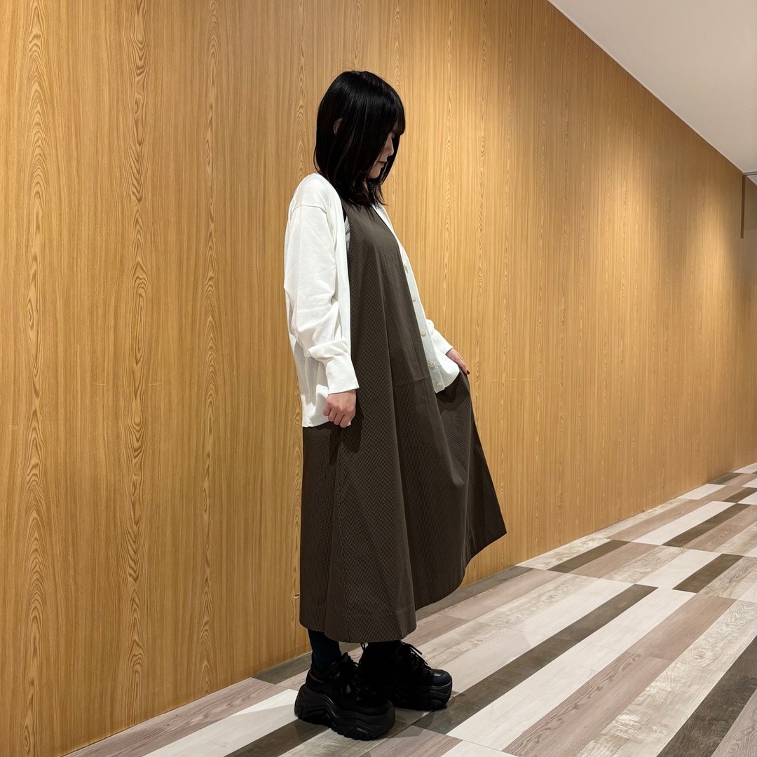 ブロードスリーブレスワンピース