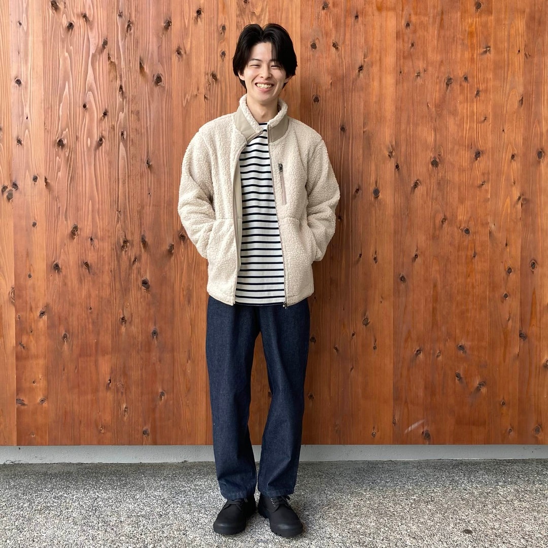 ボアフリースジャケット