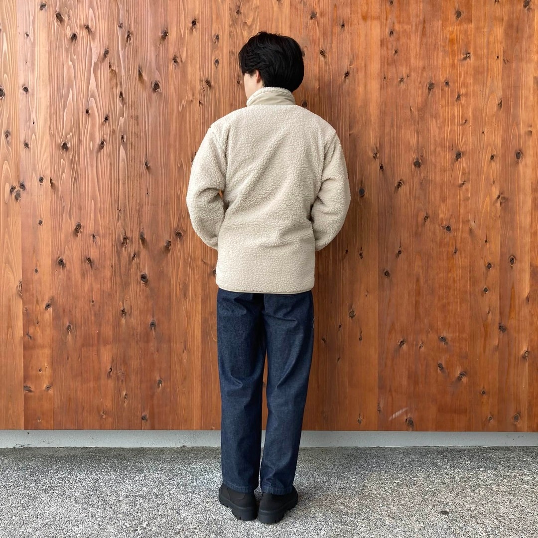 洗いざらしデニムイージーパンツ