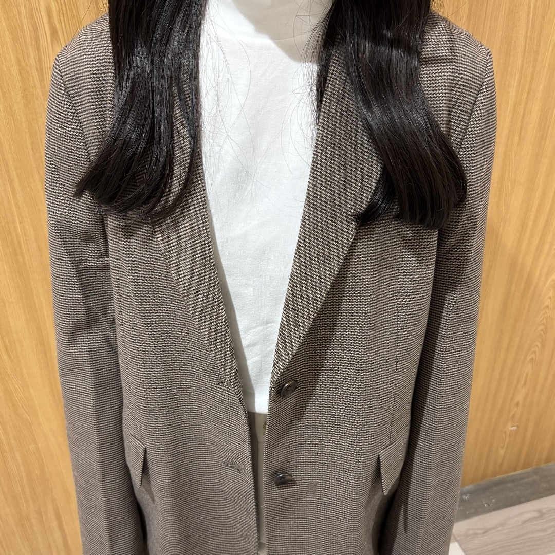 ストレッチ起毛タックワイドパンツ