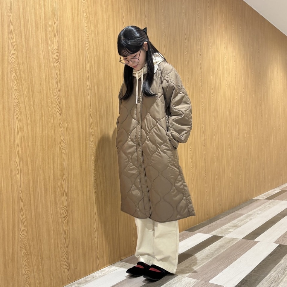 キルティングコート