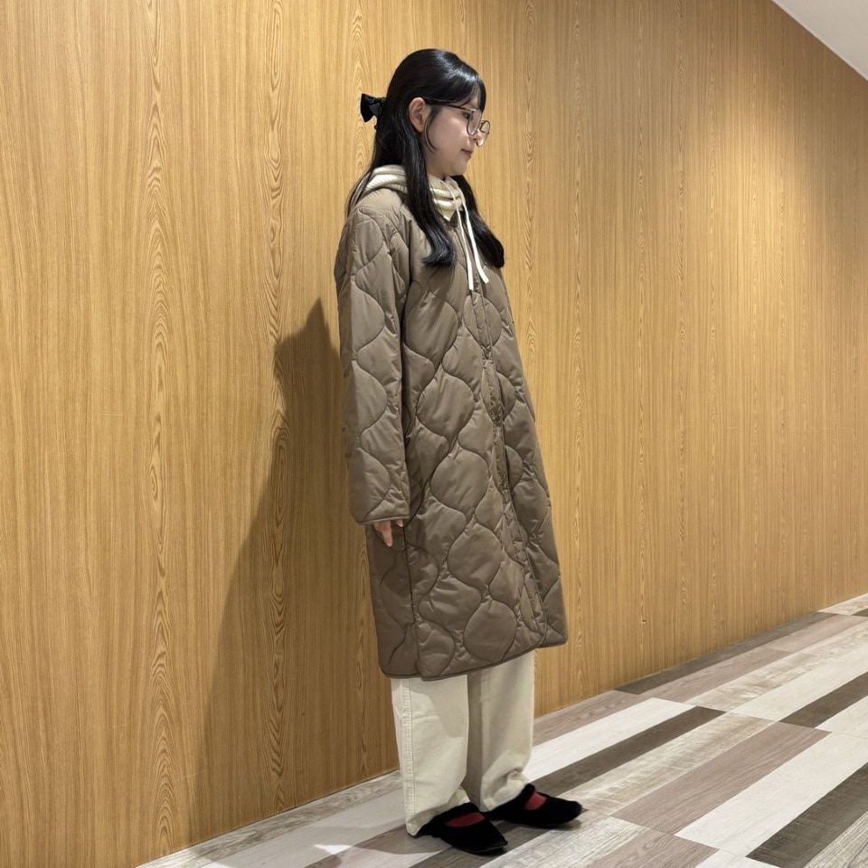 キルティングコート