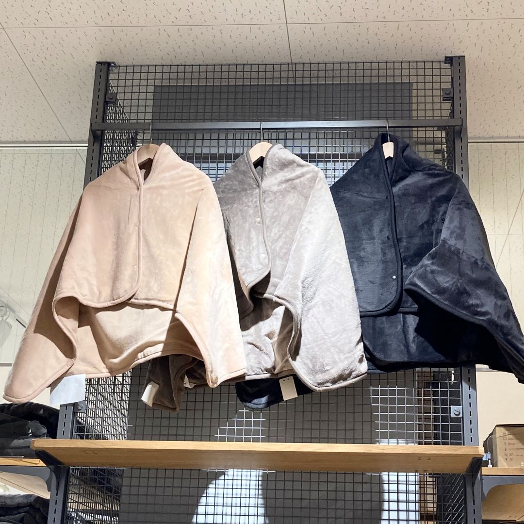 羽織れる電気ブランケット