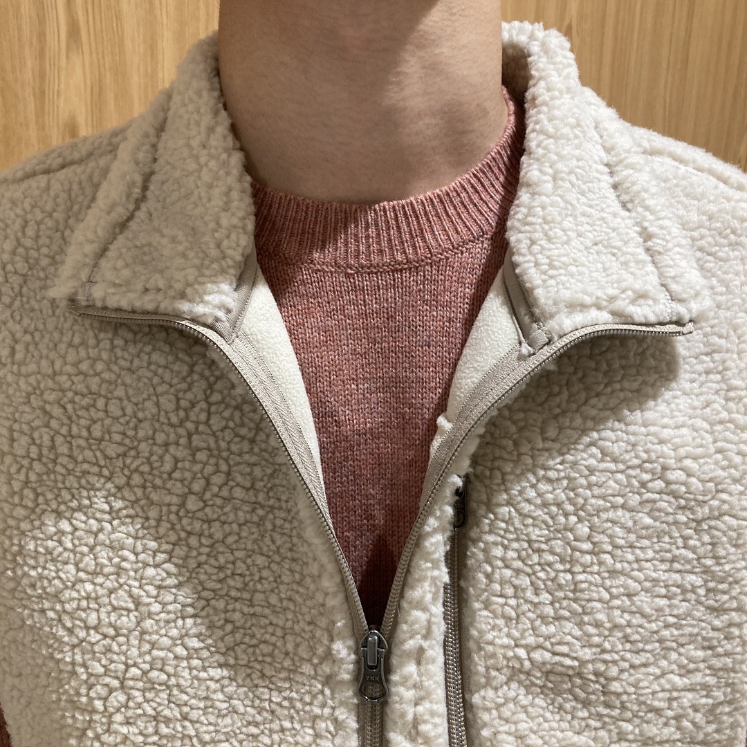 ボアフリースベスト