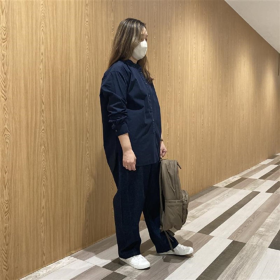 デニムコクーンパンツ