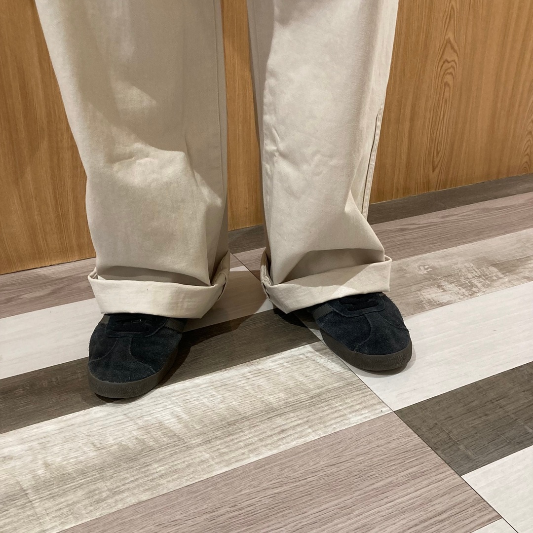 洗いざらしオックスシャツ