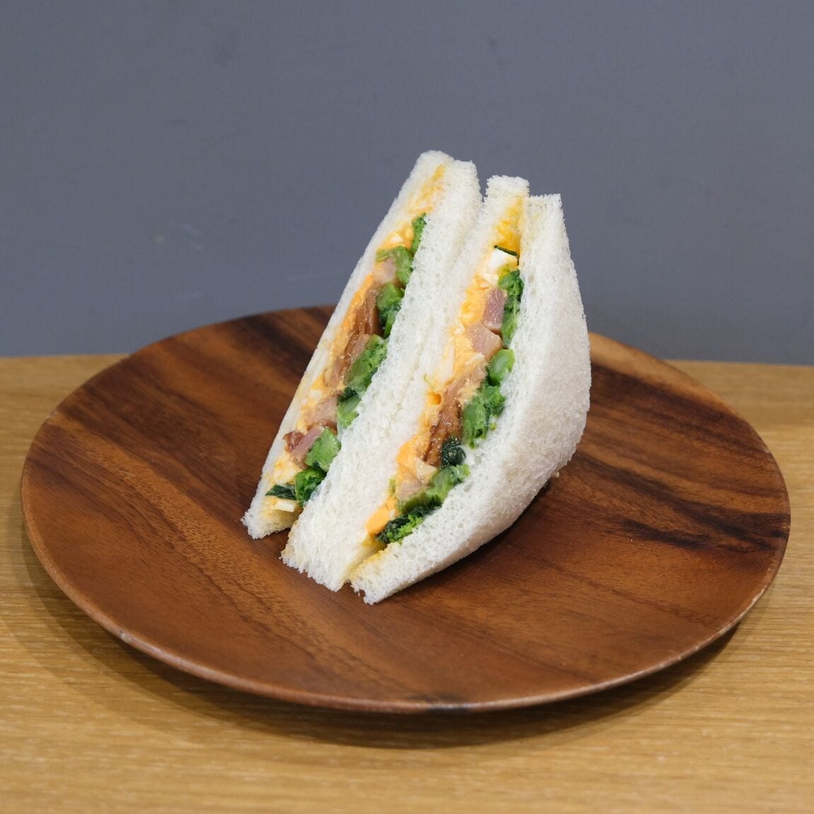 【堺北花田】ダイヤ製パンの三角サンド販売します