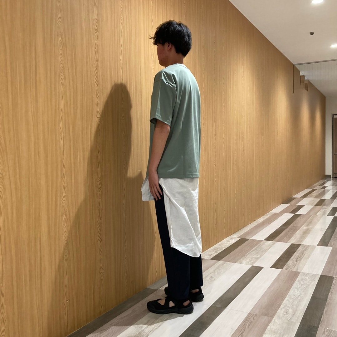 涼感ワイド半袖Tシャツ