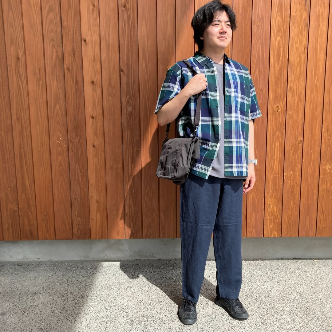 紳士マドラスシャツ⑤