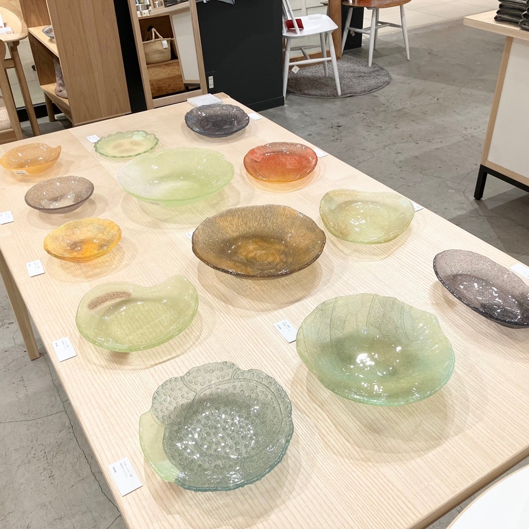 【IDÉE 日本橋店】奥田康夫 ガラスの器展　開催中_1bXKM1