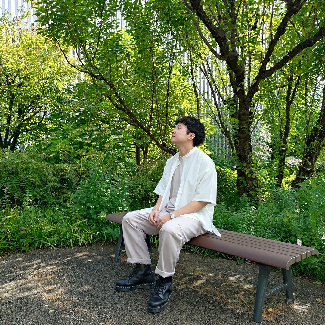MUJI Labo NEW 風を通すオープンカラー半袖シャツ男女兼用L〜XL