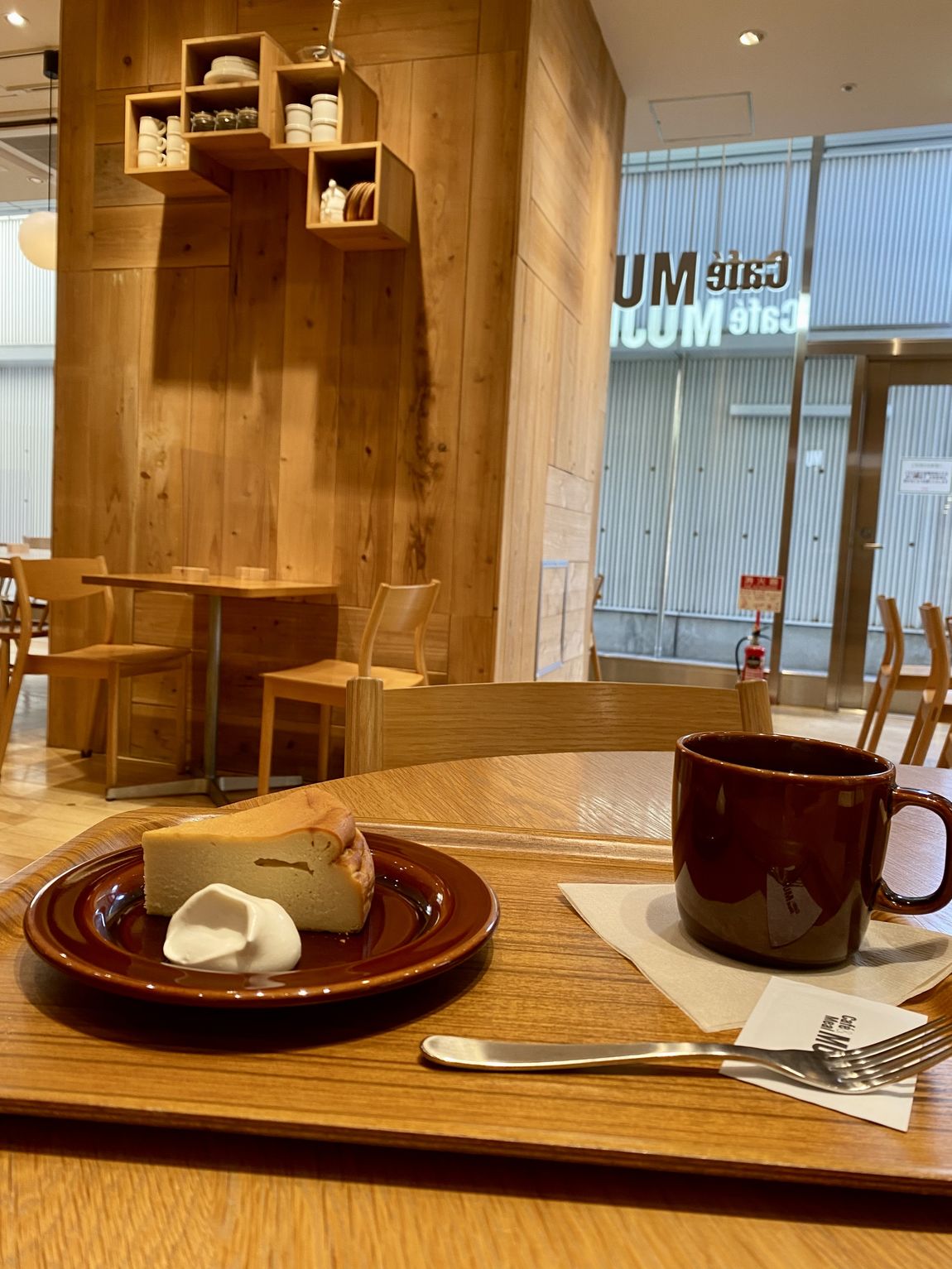 【CafeMUJIピオレ明石】 ほっとするデザートの定番2