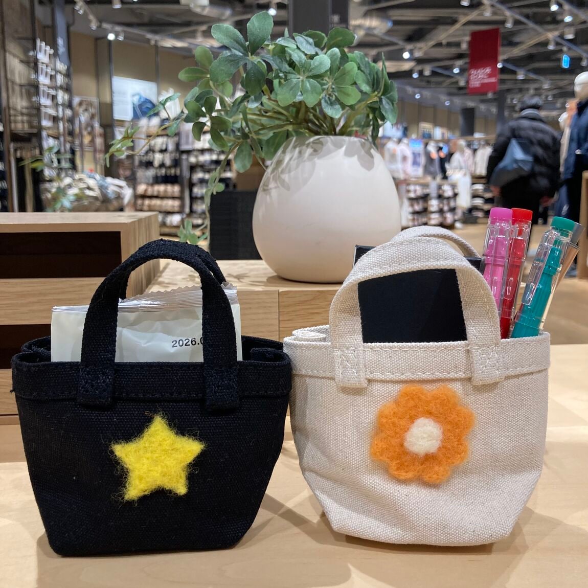 ミニ帆布トート