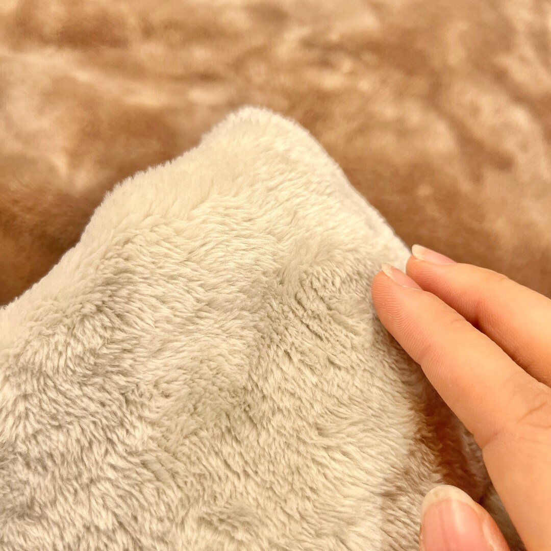 ムレにくい厚手毛布で作った暖かいまくらカバー