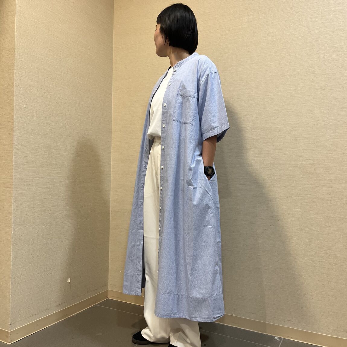 婦人 ワンピース 羽織