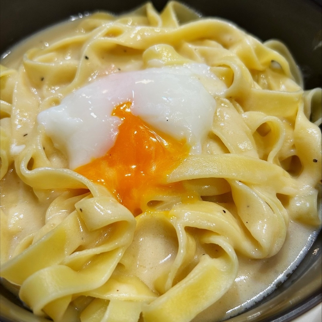 【アル・プラザ八日市】おうちで手軽に、本格カルボナーラ