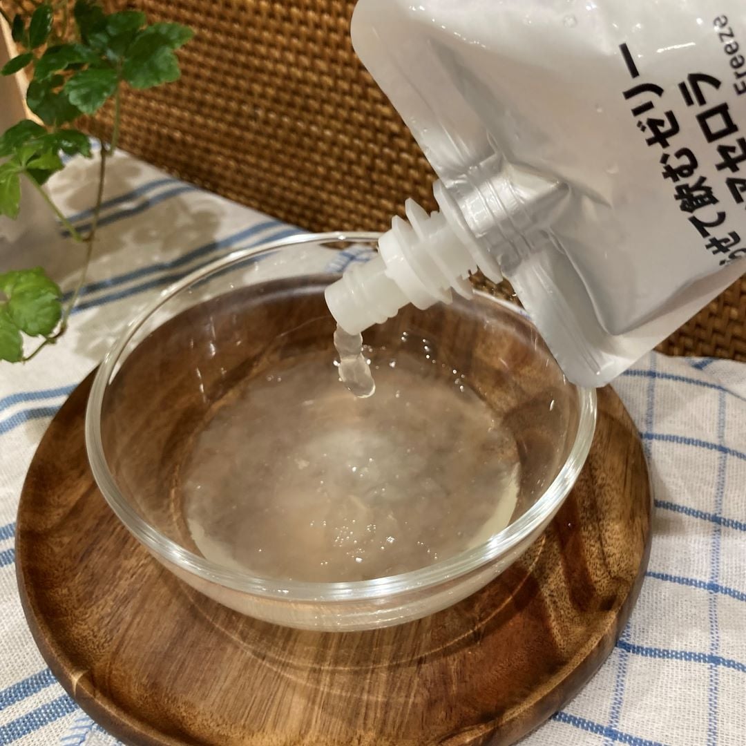 【LICOPA東大和】暑い日には、凍らせて飲むゼリーを。