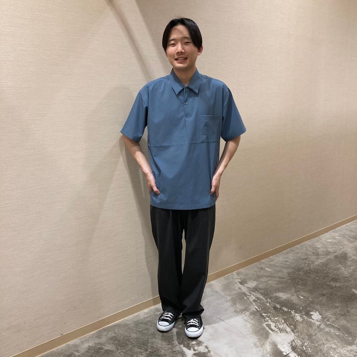 男性スタッフコーディネート全身