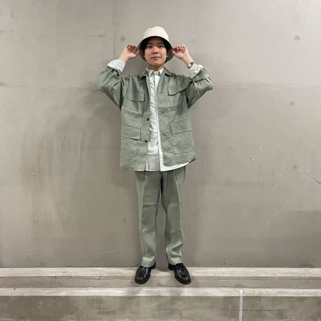 【銀座】ヘンプ混で涼やかに。｜3F紳士服売り場