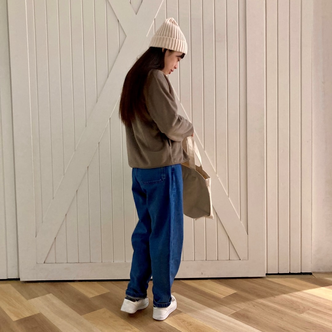 フリースカーデ