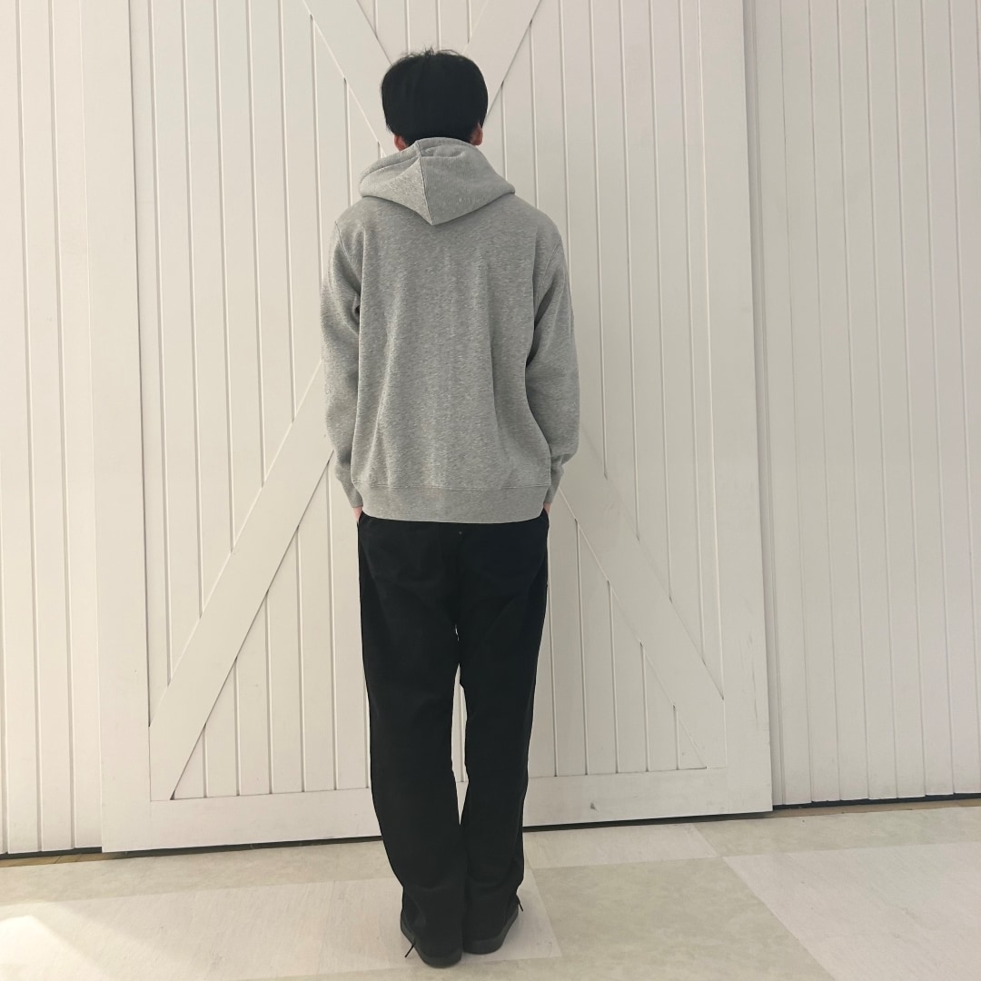 スウェットフルジップパーカ