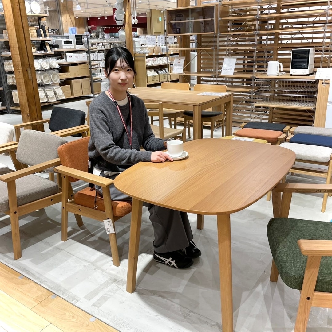 テーブルの写真