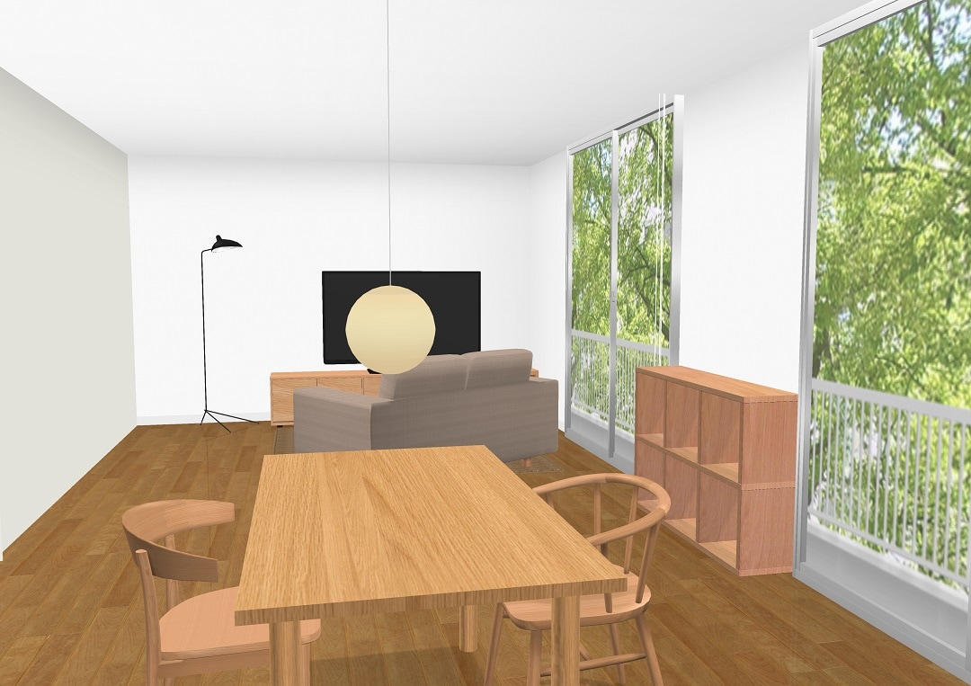 リビングダイニング